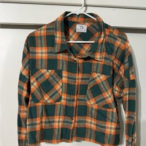 Cropped flannel